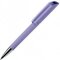 Ручка шариковая автоматическая "Flow T-GOM 30 CR" софт-тач, сиреневый/серебристый