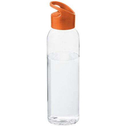 Бутылка для воды "Sky" прозрачный/оранжевый
