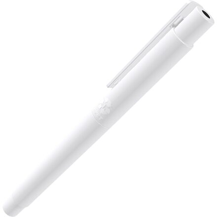 Ручка-роллер "Recycles Pet Pen PRO R" белый, стержень черный
