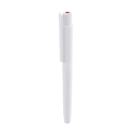 Ручка капиллярная "Recycled Pet Pen Pro FL" белый, стержень красный