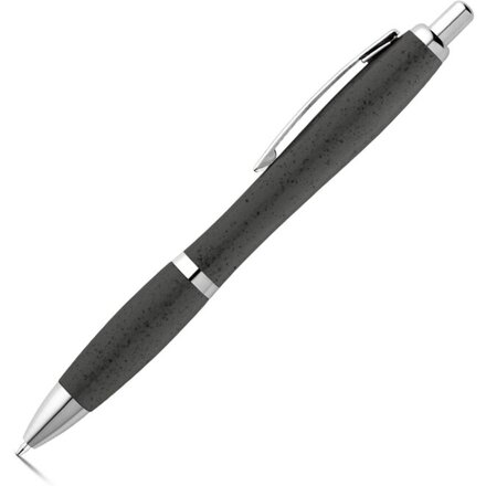 Ручка шариковая автоматическая "Terry" черный/серебристый