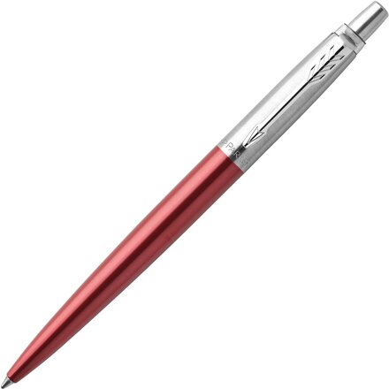 Ручка шариковая автоматическая "Jotter" красный/серебристый