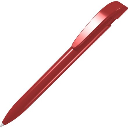 Ручка шариковая автоматическая "Antibac Yes" красный
