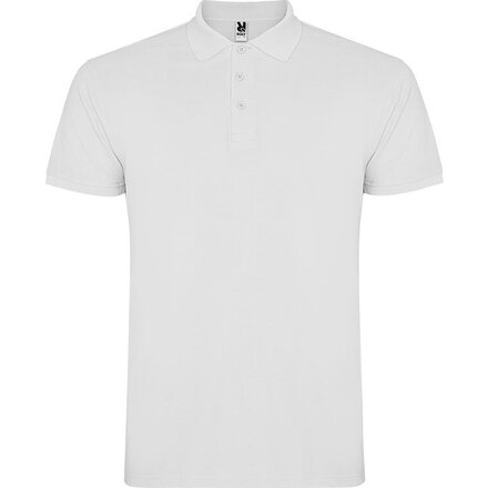 Рубашка-поло мужская "Star" 200, S, белый