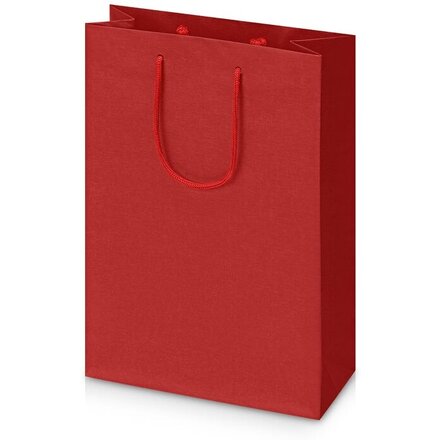 Пакет бумажный подарочный "Imilit T" красный