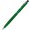 Ручка шариковая автоматическая "Clicker Touch" зеленый/серебристый