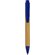 Ручка шариковая автоматическая "Borneo" светло-коричневый/синий