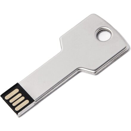 Карта памяти USB Flash 2.0 8 Gb "Key" серебристый