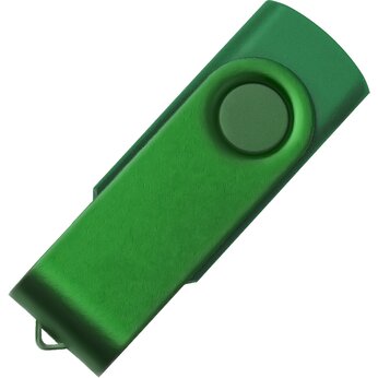 Карта памяти USB Flash 2.0 16 Gb "Dot" зеленый