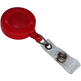 Держатель-ретрактор для бэджа "4hand", красный 200 C