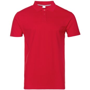 Рубашка-поло унисекс "STAN" 185, XL, красный