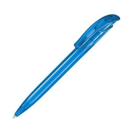 Ручка шариковая автоматическая "Challenger Clear" голубой