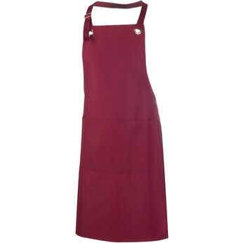 Фартук "Delight" с карманом, бургунди