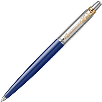 Шариковая ручка Parker Jotter K160, цвет: Blue/GT, стержень: M, цвет чернил: blue, в подарочной упак