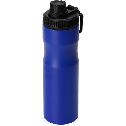 Бутылка для воды "Supply" синий/черный