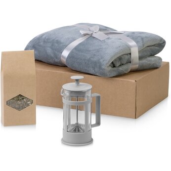 Набор подарочный «Tea time», серый