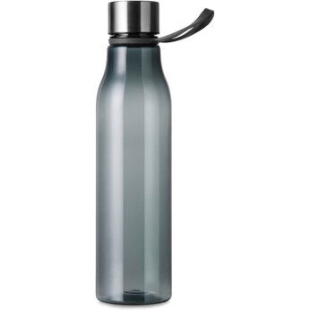Бутылка для воды "Lean" с кольцом, темно-серый/серебристый