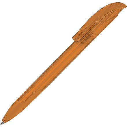 Ручка шариковая автоматическая "Challenger Clear SG" оранжевый