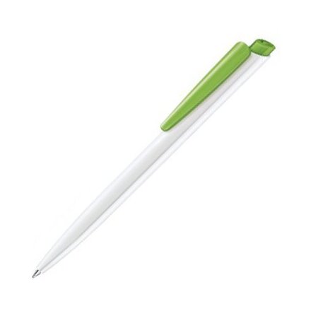 Ручка шариковая автоматическая "Dart Polished Basic" белый/светло-зеленый