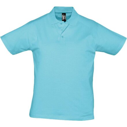 Рубашка-поло "Prescott Men" 170, 3XL, лазурный