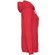 Толстовка женская "Lightweigh Hooded Sweat" 240, XL, с капюшоном, красный