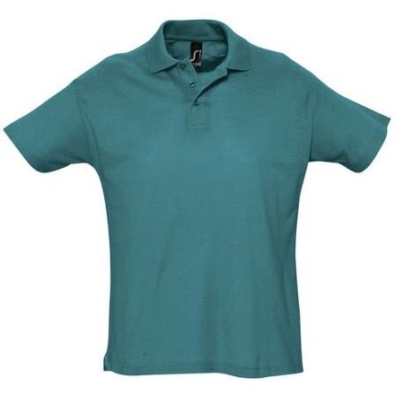 Рубашка-поло мужская "Summer II" 170, XL, винтажный синий