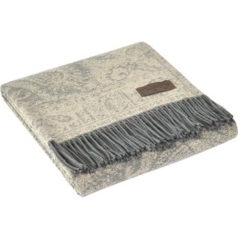 Плед "Magnolia" светло-коричневый