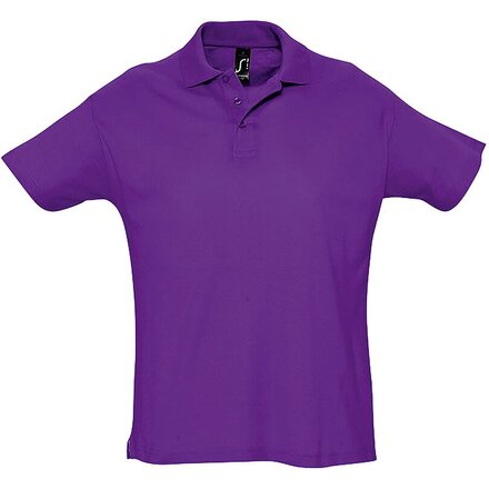 Рубашка-поло мужская "Summer II" 170, 2XL, фиолетовый