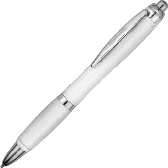 Ручка пластиковая шариковая «Nash», белый