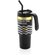 Кружка термическая "Graphic" с трубочкой, черный