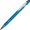 Ручка шариковая автоматическая "Sway" голубой/серебристый