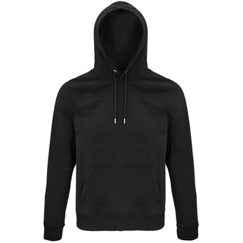 Джемпер унисекс "Stellar" 280, М, с капюшоном, черный