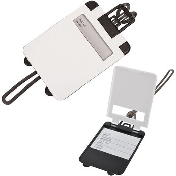 Бирка багажная "Чемодан", белый