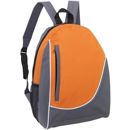 Рюкзак "Pop" серый/оранжевый
