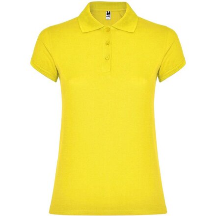 Рубашка-поло женская "Star" 200, 3XL, желтый