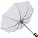 Зонт складной "Scirocco", белый/черный
