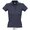 Рубашка-поло женская "People" 210, XL, т.-синий