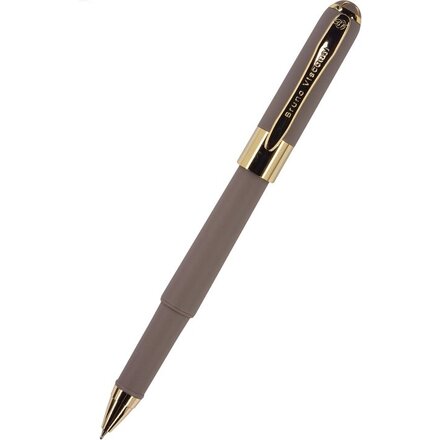 Ручка шариковая "Monaco" серый/золотистый