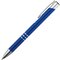 Ручка шариковая автоматическая "Ascot" синий/серебристый