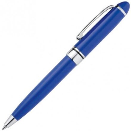Ручка шариковая автоматическая "Elizabethtown" синий/серебристый