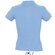 Рубашка-поло женская "People" 210, L, голубой
