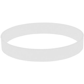 Браслет силиконовый "FEST", белый