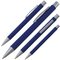 Ручка шариковая автоматическая "Abu Dhabi" синий/серебристый
