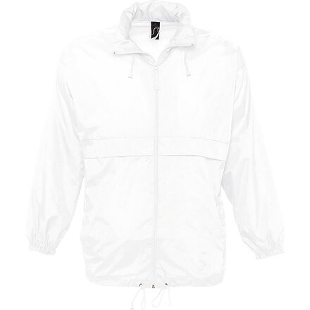 Ветровка унисекс "Surf" 210, XL, белый