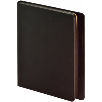 Ежедневник недатированный "Megapolis Magnet" черный, срез черный