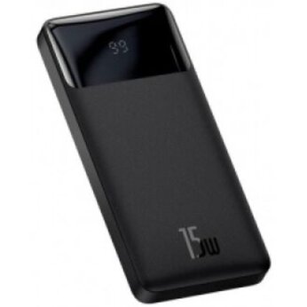 Зарядное устройство Power Bank "Bipow Digital Display" 10000 мАч, черный