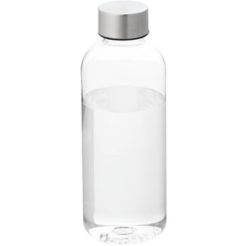 Бутылка для воды "Spring" прозрачный/серебристый