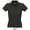 Рубашка-поло женская "People" 210, XXL, черный