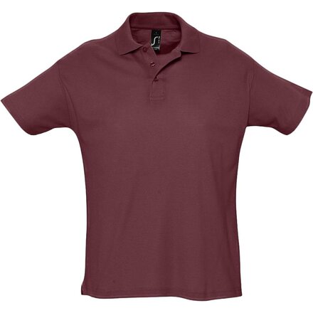 Рубашка-поло мужская "Summer II" 170, XL, бургунд