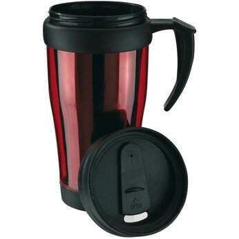 Кружка термическая "Warm Up" красный/черный